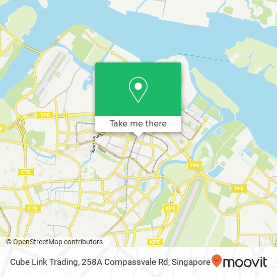 Cube Link Trading, 258A Compassvale Rd地图