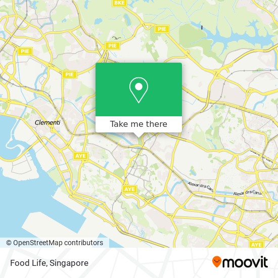 Food Life map