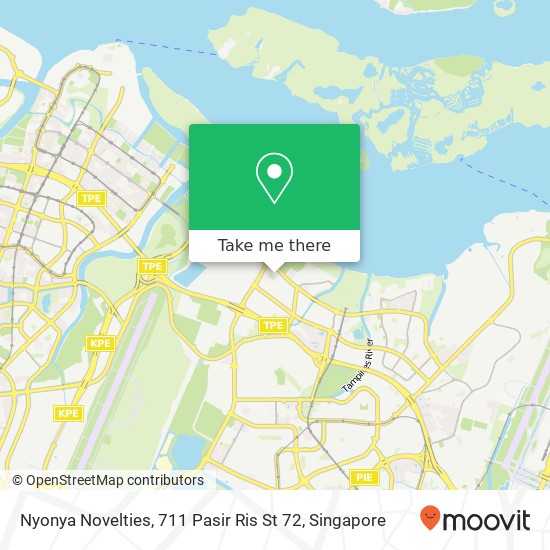 Nyonya Novelties, 711 Pasir Ris St 72 map