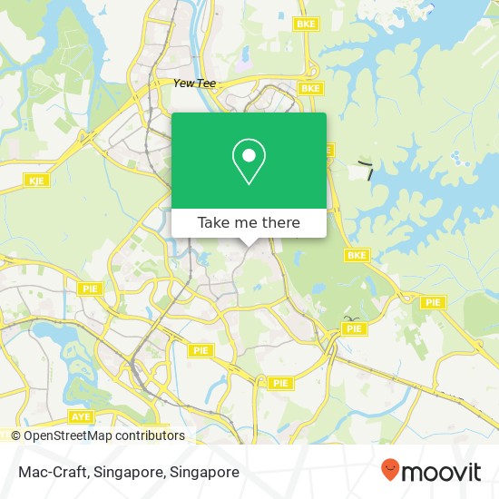 Mac-Craft, Singapore地图