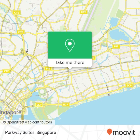 Parkway Suites, 60 Paya Lebar Rd地图