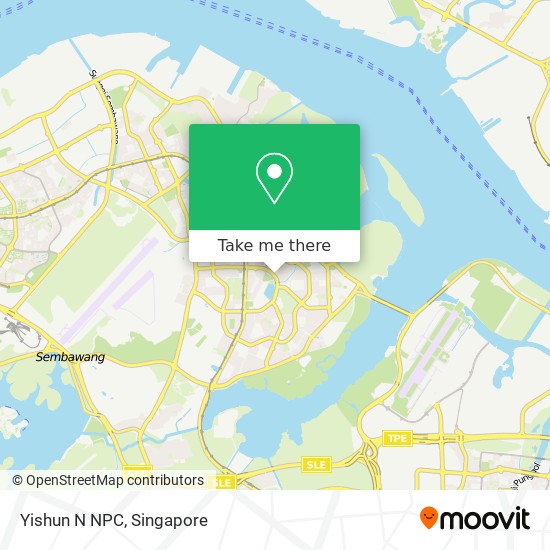 Yishun N NPC map