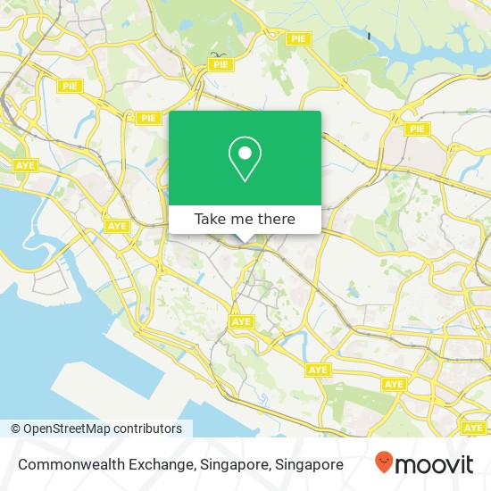 Commonwealth Exchange, Singapore map