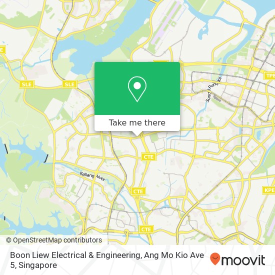 Boon Liew Electrical & Engineering, Ang Mo Kio Ave 5 map