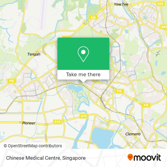 Chinese Medical Centre map