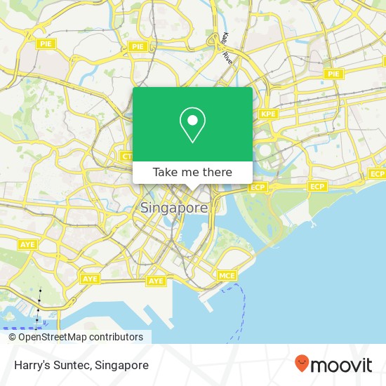 Harry's Suntec map