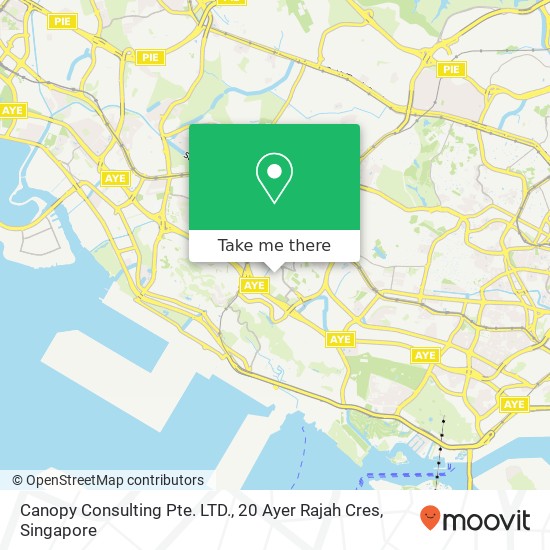 Canopy Consulting Pte. LTD., 20 Ayer Rajah Cres map