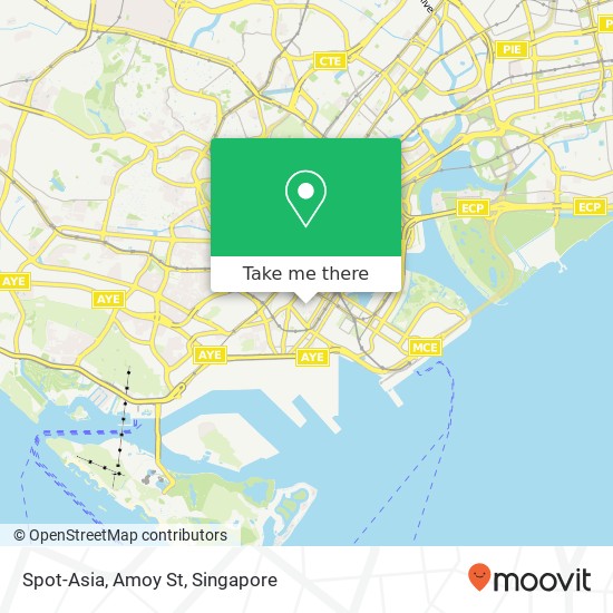 Spot-Asia, Amoy St map