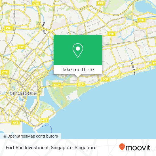 Fort Rhu Investment, Singapore map