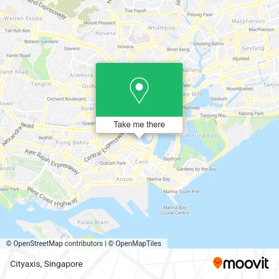 Cityaxis map
