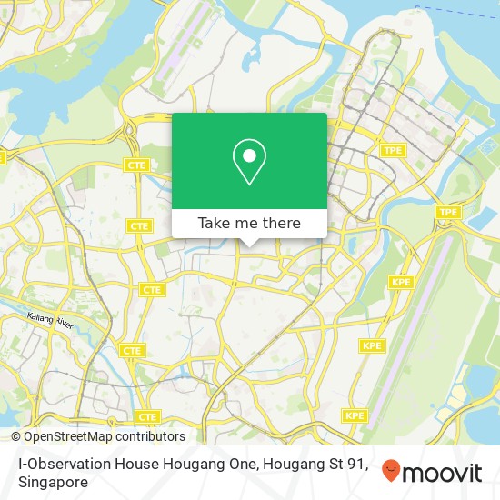 I-Observation House Hougang One, Hougang St 91地图