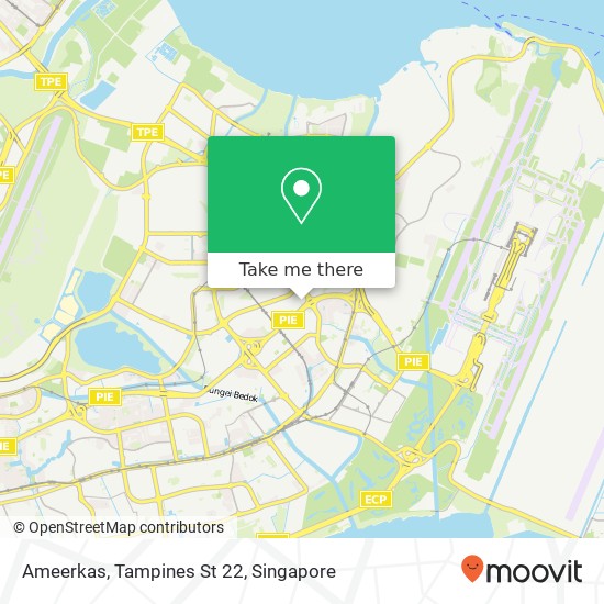 Ameerkas, Tampines St 22 map