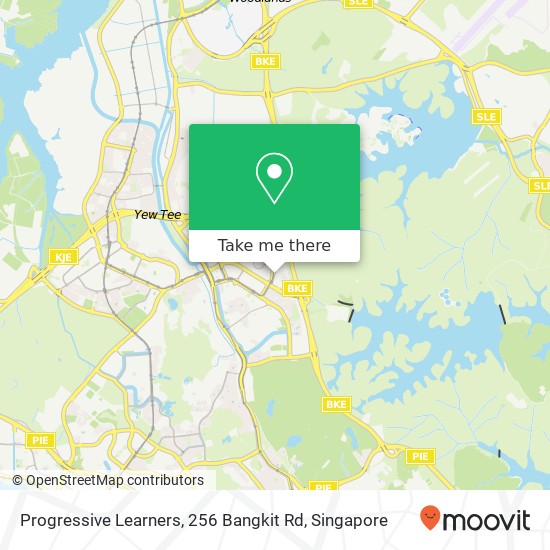 Progressive Learners, 256 Bangkit Rd地图