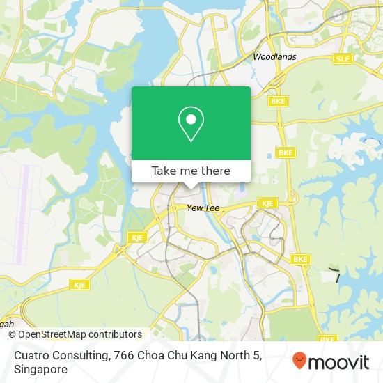 Cuatro Consulting, 766 Choa Chu Kang North 5地图
