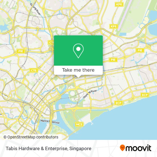 Tabis Hardware & Enterprise map