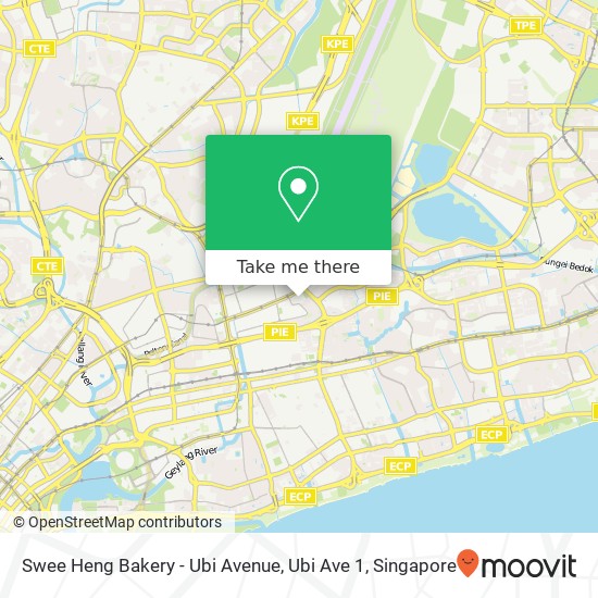 Swee Heng Bakery - Ubi Avenue, Ubi Ave 1地图