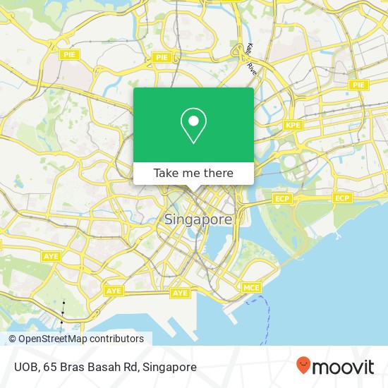 UOB, 65 Bras Basah Rd地图