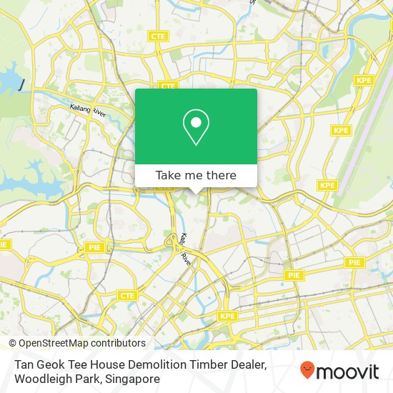 Tan Geok Tee House Demolition Timber Dealer, Woodleigh Park map