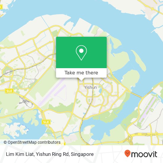 Lim Kim Liat, Yishun Ring Rd map