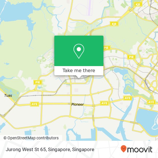 Jurong West St 65, Singapore map