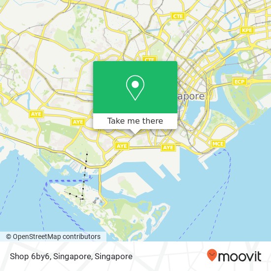 Shop 6by6, Singapore地图