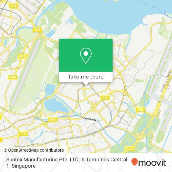 Suntex Manufacturing Pte. LTD., 5 Tampines Central 1地图
