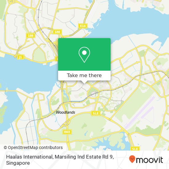 Haalas International, Marsiling Ind Estate Rd 9地图