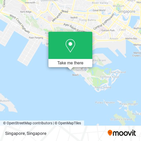 Singapore地图