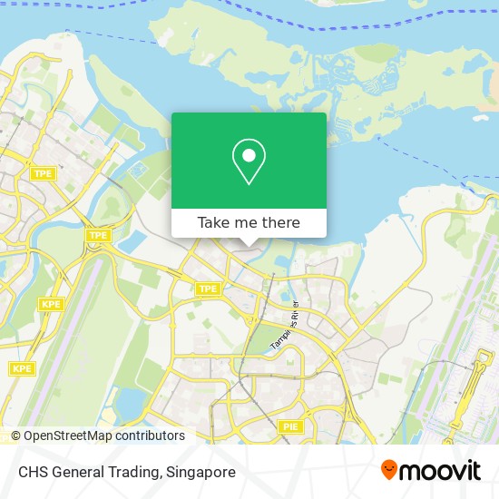 CHS General Trading map