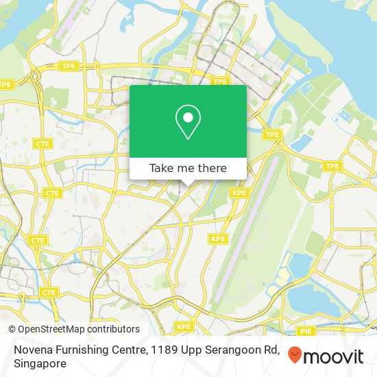 Novena Furnishing Centre, 1189 Upp Serangoon Rd map
