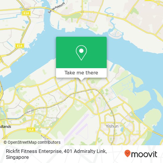 Rickfit Fitness Enterprise, 401 Admiralty Link map
