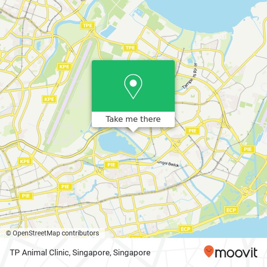 TP Animal Clinic, Singapore地图
