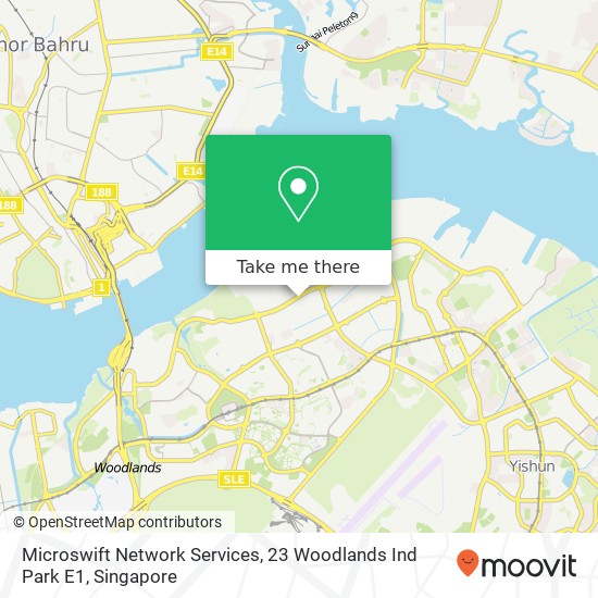 Microswift Network Services, 23 Woodlands Ind Park E1地图