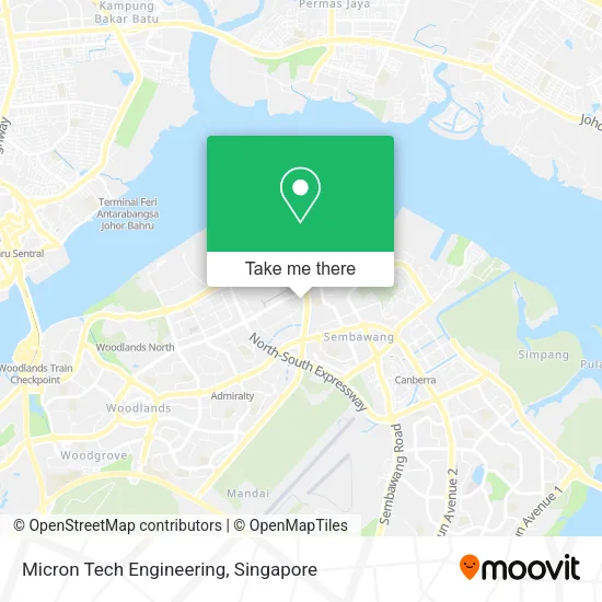 Micron Tech Engineering map