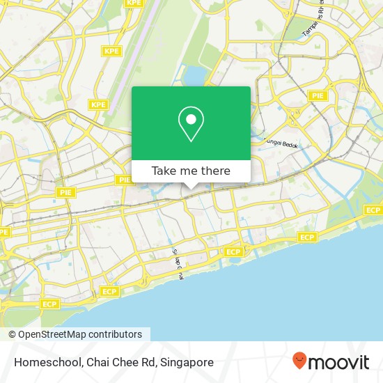 Homeschool, Chai Chee Rd map