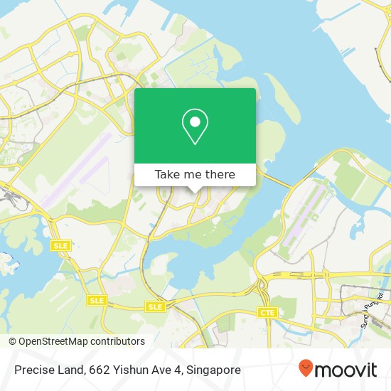 Precise Land, 662 Yishun Ave 4 map