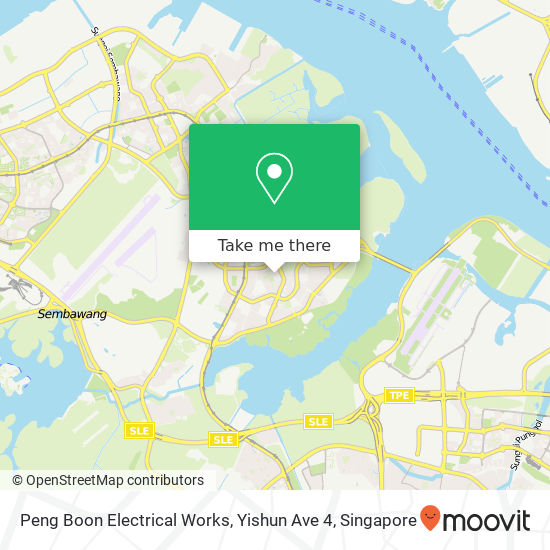 Peng Boon Electrical Works, Yishun Ave 4地图