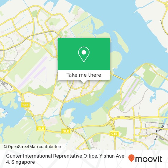 Gunter International Reprentative Office, Yishun Ave 4 map