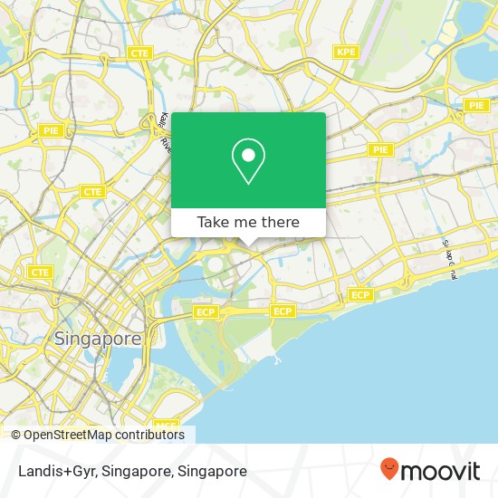 Landis+Gyr, Singapore map