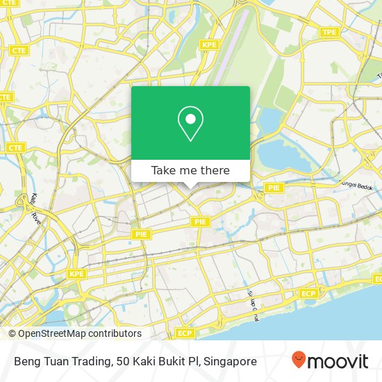 Beng Tuan Trading, 50 Kaki Bukit Pl地图