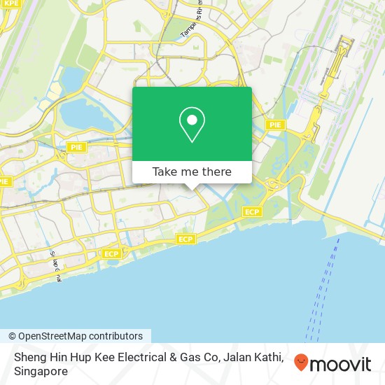 Sheng Hin Hup Kee Electrical & Gas Co, Jalan Kathi map