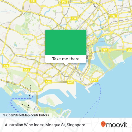 Australian Wine Index, Mosque St地图