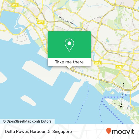 Delta Power, Harbour Dr地图