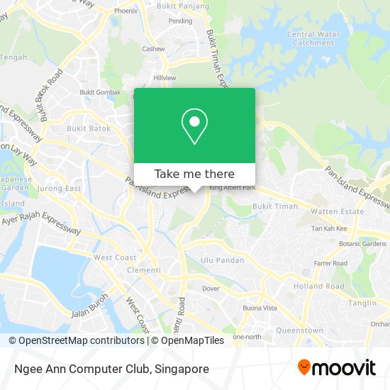 Ngee Ann Computer Club map