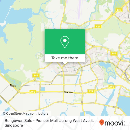 Bengawan Solo - Pioneer Mall, Jurong West Ave 4地图