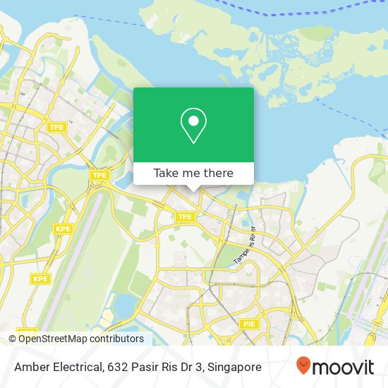 Amber Electrical, 632 Pasir Ris Dr 3地图