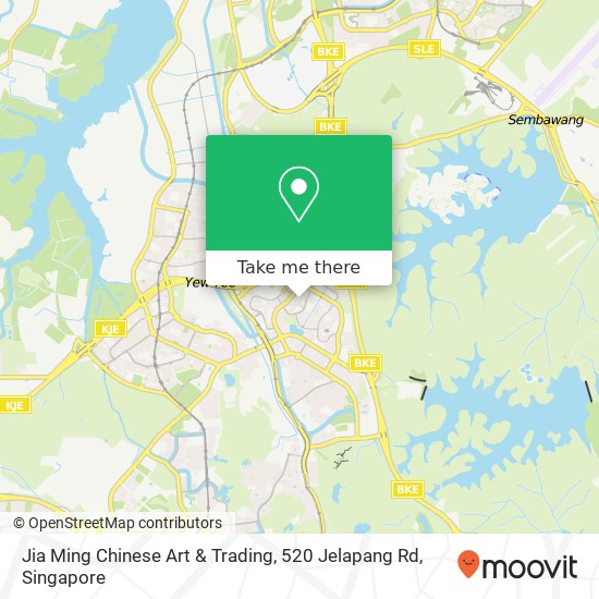 Jia Ming Chinese Art & Trading, 520 Jelapang Rd地图