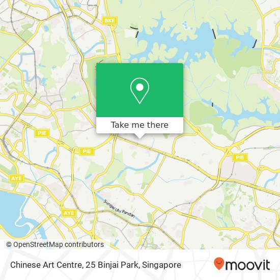 Chinese Art Centre, 25 Binjai Park map