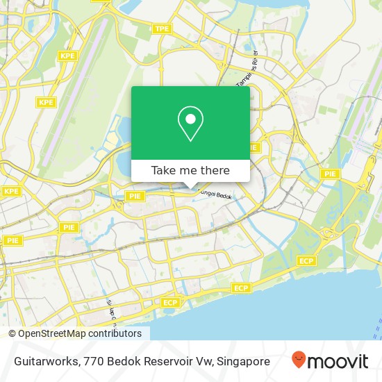 Guitarworks, 770 Bedok Reservoir Vw地图