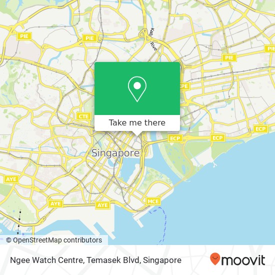 Ngee Watch Centre, Temasek Blvd map